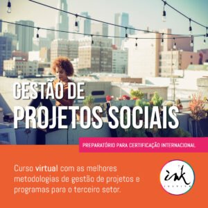 Card do curso virtual de Gestão de Projetos e Programas Sociais